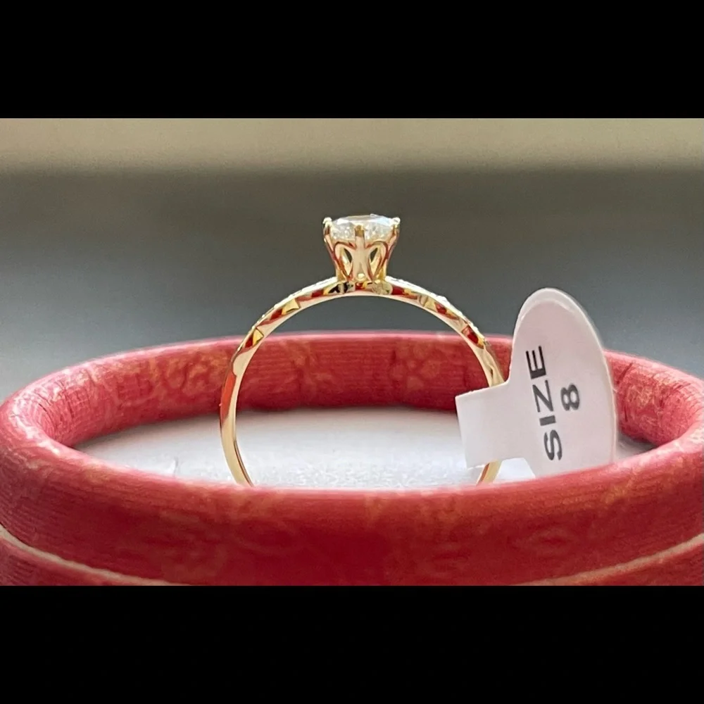 925 Sterling Silver Round Minimalist Band Ring